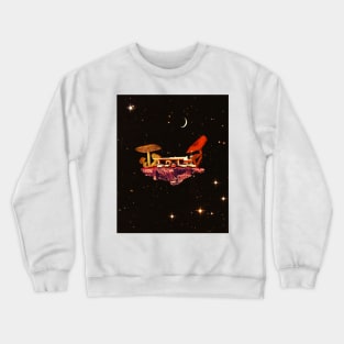 Mushroom spacial restaurant Crewneck Sweatshirt